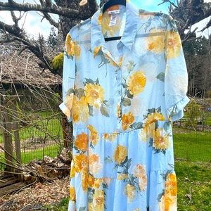 Kate Lily romantic and flowy floral summer dress
